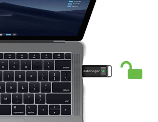 Защищенная флешка iStorage DatAshur BT 32GB