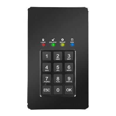 SSD-диск с шифрованием и ПИН-кодом DataLock PRO 1 ТБ