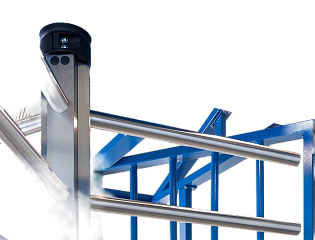 Полноростовый моторизованный турникет PERCO RTD-16.1S