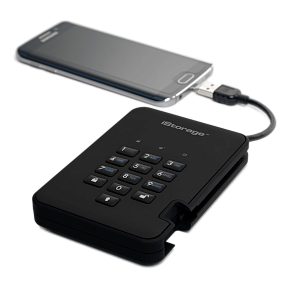 SSD-диск с аппаратным шифрованием iStorage DiskAshur2 SSD 128Gb