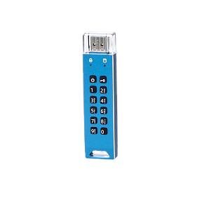 Флешка с шифрованием и пин-кодом DataLock PRO Blue 32Gb USB 3.0