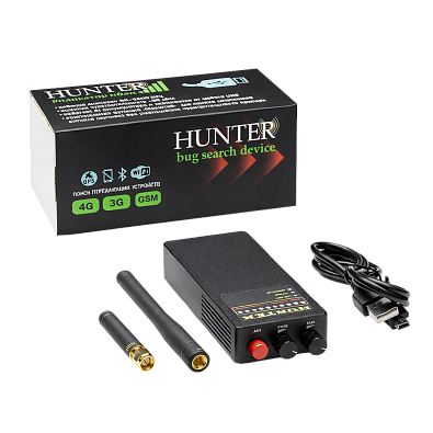 Детектор жучков прослушки Hunter