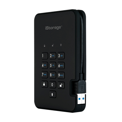 Внешний диск с аппаратным шифрованием iStorage DiskAshur2 5TB