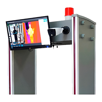 Арочный металлодетектор ZKTeco ZK-D2180S TI с термодатчиком