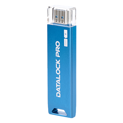 Флешка с шифрованием и пин-кодом DataLock PRO Blue 32Gb USB 3.0