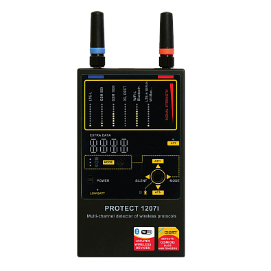 Прибор поиска жучков прослушки Protect 1207i