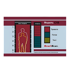 Арочный металлодетектор SmartScan C18