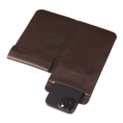 Чехол фарадея на два телефона Faraday Bag P2 Brown