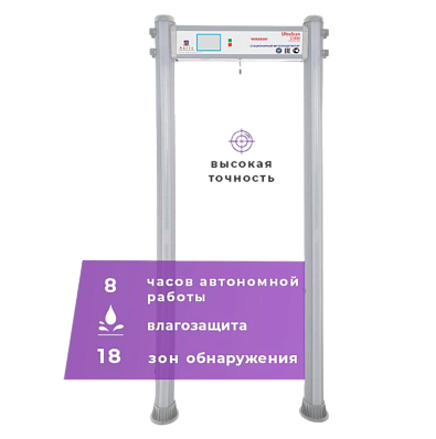 Арочный металлодетектор UltraScan C1800 WP
