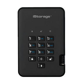 Внешний диск с аппаратным шифрованием iStorage DiskAshur2 SSD 256Gb