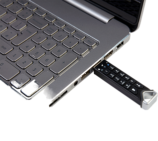 Флешка с защитой iStorage DatAshur PRO2 8 Gb