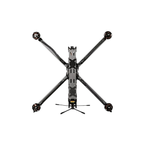 Дрон FPV Caddx Knight 10 на оптическом волокне