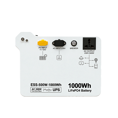 Портативная зарядная станция JQB Power 500W-1000Wh