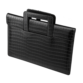 Сумка-папка фарадея для ноутбука Faraday Bag NS1 Black Croc