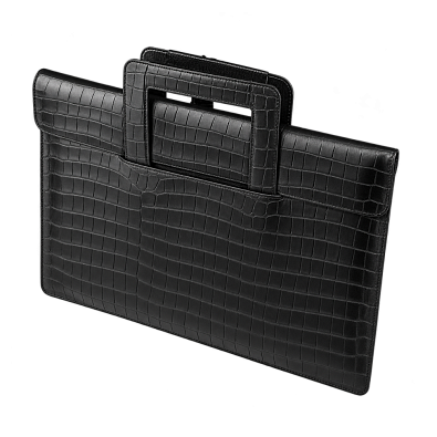 Сумка-папка фарадея для ноутбука Faraday Bag NS1 Black Croc