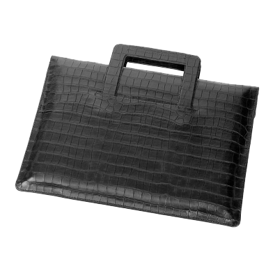 Сумка-папка фарадея для ноутбука Faraday Bag NS1 Black Croc