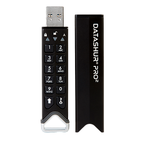 Флешка с аппаратным шифрованием iStorage DatAshur PRO2 512 Gb