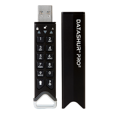 Флешка с аппаратным шифрованием iStorage DatAshur PRO2 512 Gb