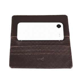 Чехол портмоне фарадея для телефона Faraday Bag PS2 Brown