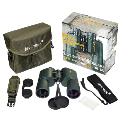 Бинокль Levenhuk New Sherman PRO 16x50
