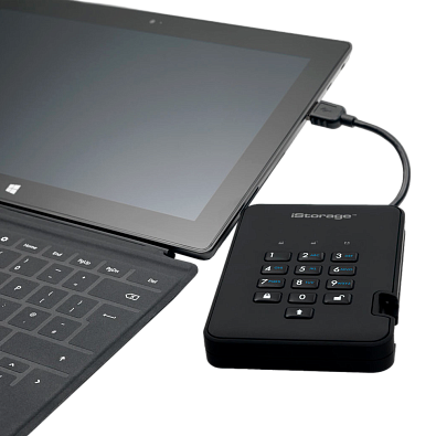 Защищенный диск с шифрованем iStorage DiskAshur2 SSD 512Gb
