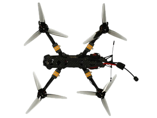 FPV дрон на оптоволокне Сатир 7"
