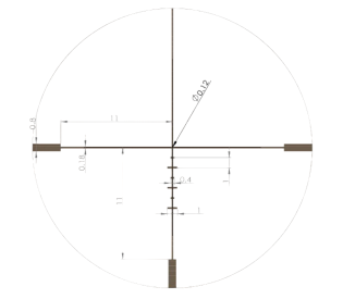 Оптический прицел Artelv CRS Fiber 1-6x24 SFP