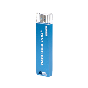 Флешка с шифрованием и пин-кодом DataLock PRO Blue 32Gb USB 3.0