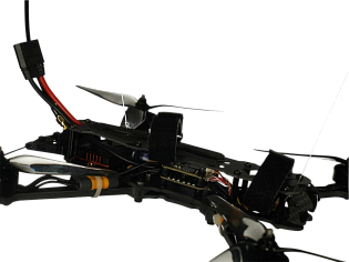 FPV дрон на оптоволокне Сатир 7"