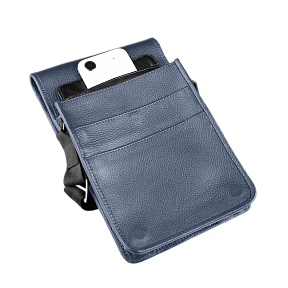 Мини сумка фарадея для гаджетов Faraday Bag DS-2 Blue