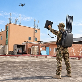 Рюкзак подавитель дронов Гарпия CKJ-1704-Mobile 225W