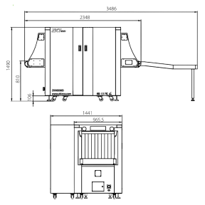 Интроскоп ZKTeco ZKX6550D