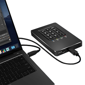 SSD-диск с шифрованием и ПИН-кодом DataLock PRO 500 Гб (2,5)