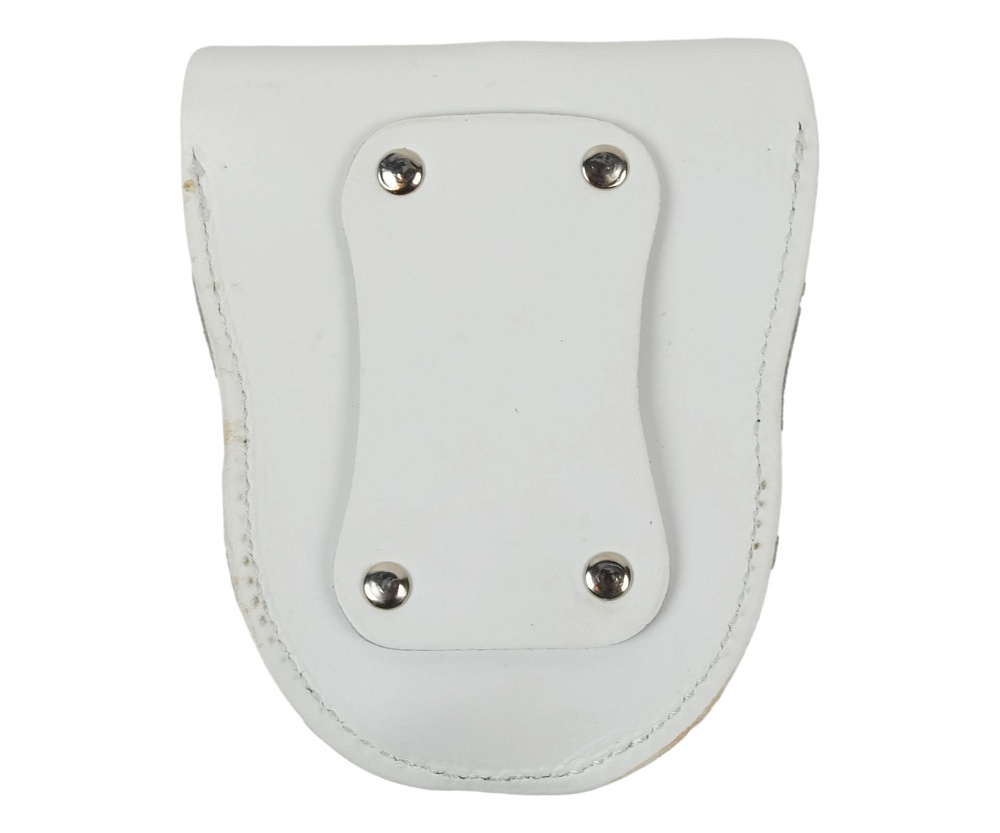 Чехол для наручников БРС формованный белая кожа
