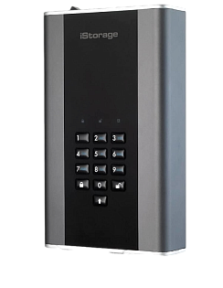 HDD диск с ПИН-кодом iStorage DiskAshur DT2 12TB