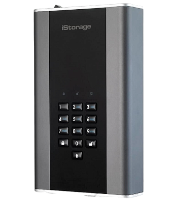 HDD диск с ПИН-кодом iStorage DiskAshur DT2 12TB