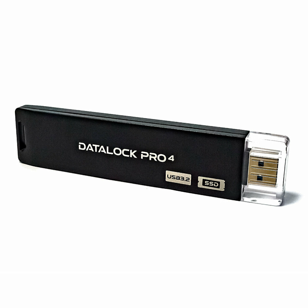 Флешка с ПИН-кодом DataLock PRO4 128 Gb USB 3.1 защищенный флеш-накопитель с аппаратным шифрованием данных, пин-кодом