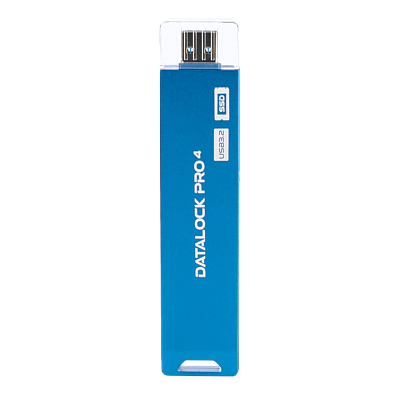 Флешка с аппаратным шифрованием DataLock PRO4 Blue 2 TB USB 3.2