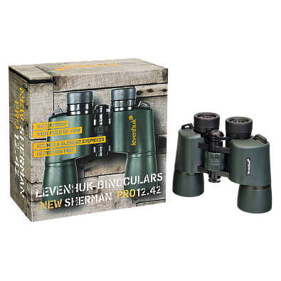 Бинокль Levenhuk New Sherman PRO 12x42
