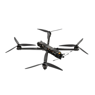 Дрон FPV Caddx Knight 10 на оптическом волокне