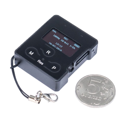 Мини диктофон EDIC-mini Card24S A102