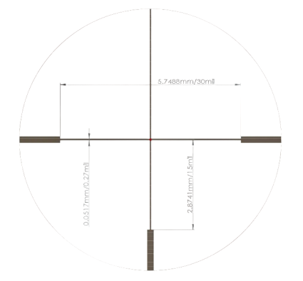 Оптический прицел Artelv CRS Fiber 1-4x24 SFP