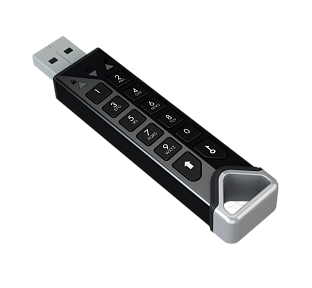 Флешка с аппаратным  шифрованием iStorage DatAshur PRO2 32 Gb