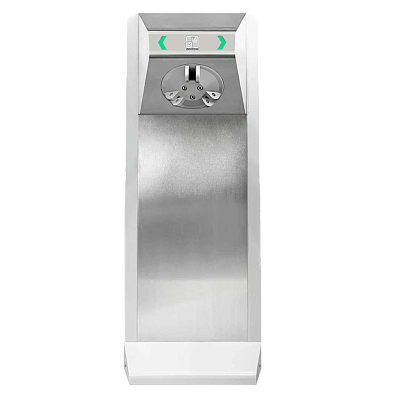 Двухпроходной турникет CARDDEX STL-04C (нерж)