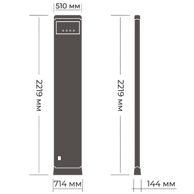 Монопанель Блокпост Матрёшка M Vx 6