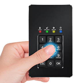 SSD-диск с шифрованием и ПИН-кодом DataLock PRO 500 Гб (2,5)