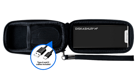 Защищенный диск с шифрованем iStorage DiskAshur M2 SSD 500GB