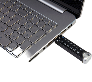 Флешка с защитой iStorage DatAshur PRO2 128 Gb