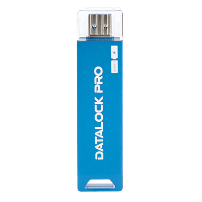 Флешка с шифрованием и пин-кодом DataLock PRO Blue 32Gb USB 3.0