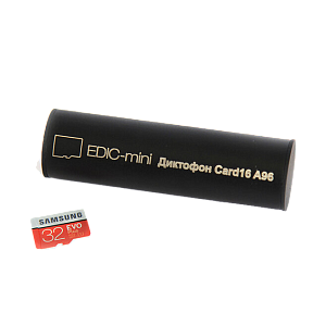 Мини диктофон EDIC-mini Card16 A96